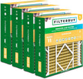 Filterbuy 21x24.5x5 Air Filter MERV 11 Superior Pet & Allergy Defense, by Filterbuy