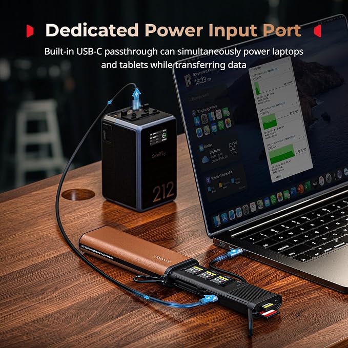 SmallRig Multifunctional Card Reader & Card Holder, - Image 7