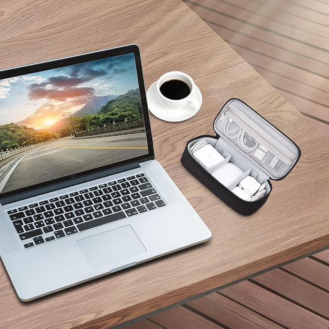 Cable Organizer Bag, Electronic Organizer Travel Case - Image 7