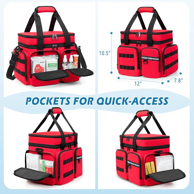 Medicine Organizer Bag with Insulated Pocket - Image 4