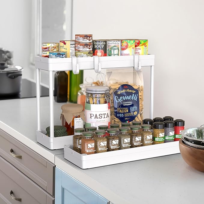 Simple Houseware 3-Tier Slim/Narrow Storage Cart - Image 4