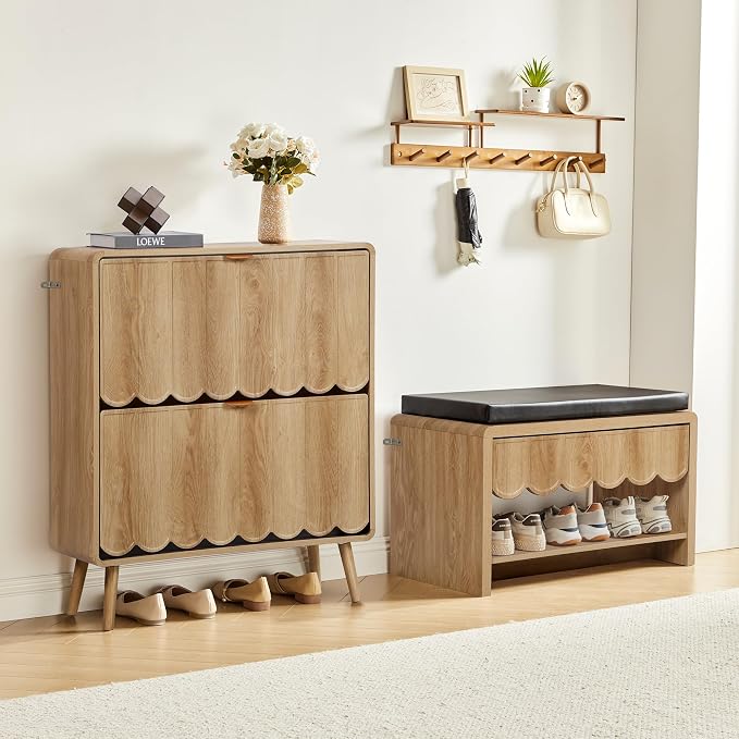 Shoe Storage Cabinet for Entryway - Image 9