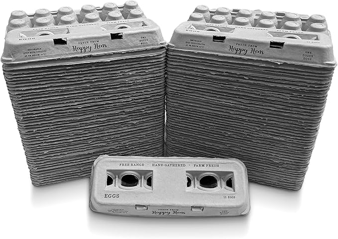 Egg Cartons- Adorable Printed Design by Henlay