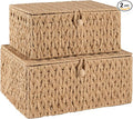 OIAHOMY Wicker Storage Basket by MasterofSpaceOptimization