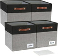 Collapsible Fabric Storage Cube Bins by Bagnizer