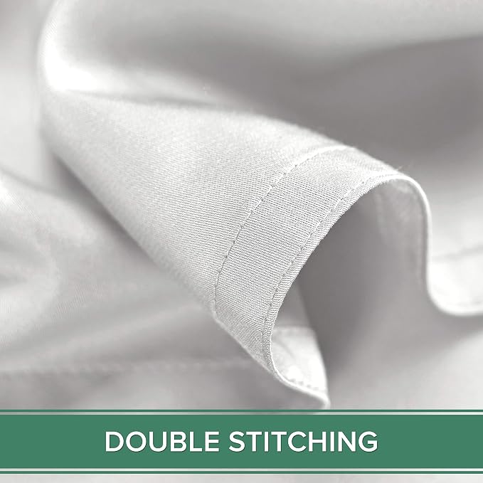Queen Pillowcases by Pure Bamboo, Genuine 100% Organic Viscose Derived from - Image 4