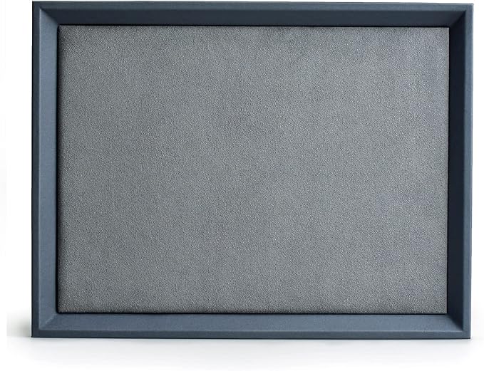 Oirlv Premium Leather Flat Jewelry Tray Jewelry Display Organizer Plate by Oirlv