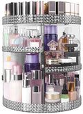 360 Degree Rotating Makeup Organizer, Extra Large Capacity Cosmetic Storage Unit by HEMTROY