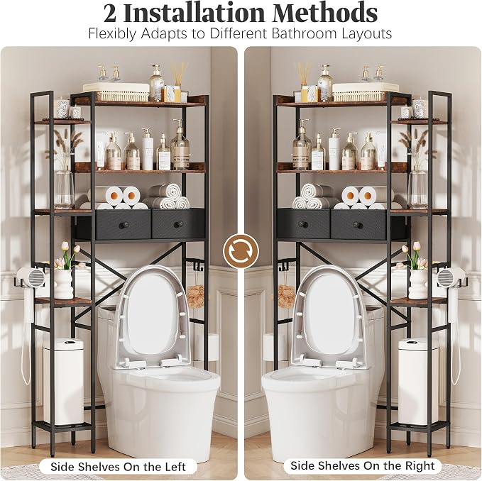 Over The Toilet Storage Shelf - Image 4