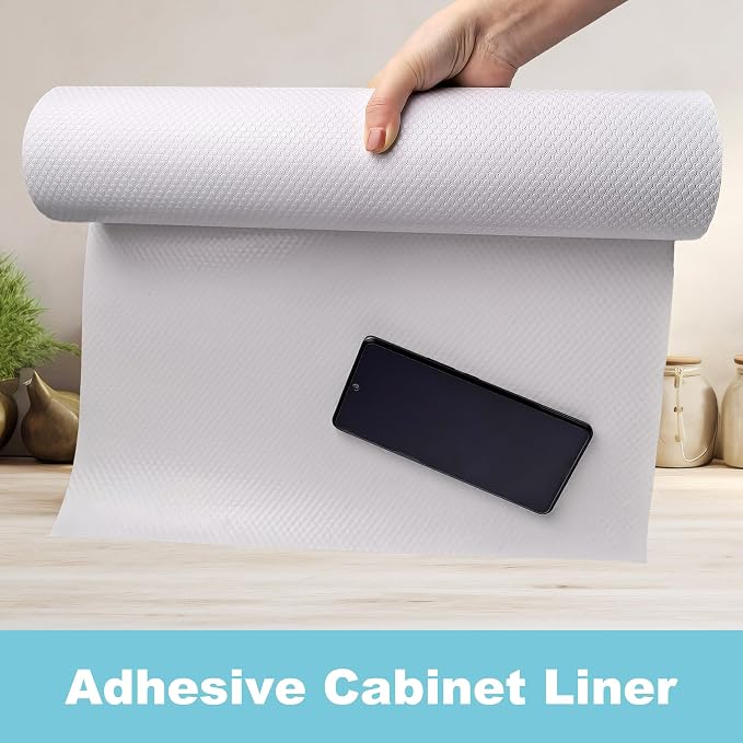 Cabinet Drawer Liner Peel and Stick: Self-Adhesive Waterproof Contact Paper - Image 4