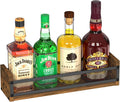 Alyoen Liquor Bottle Display Shelf, Coffee Syrup Rack Organizer