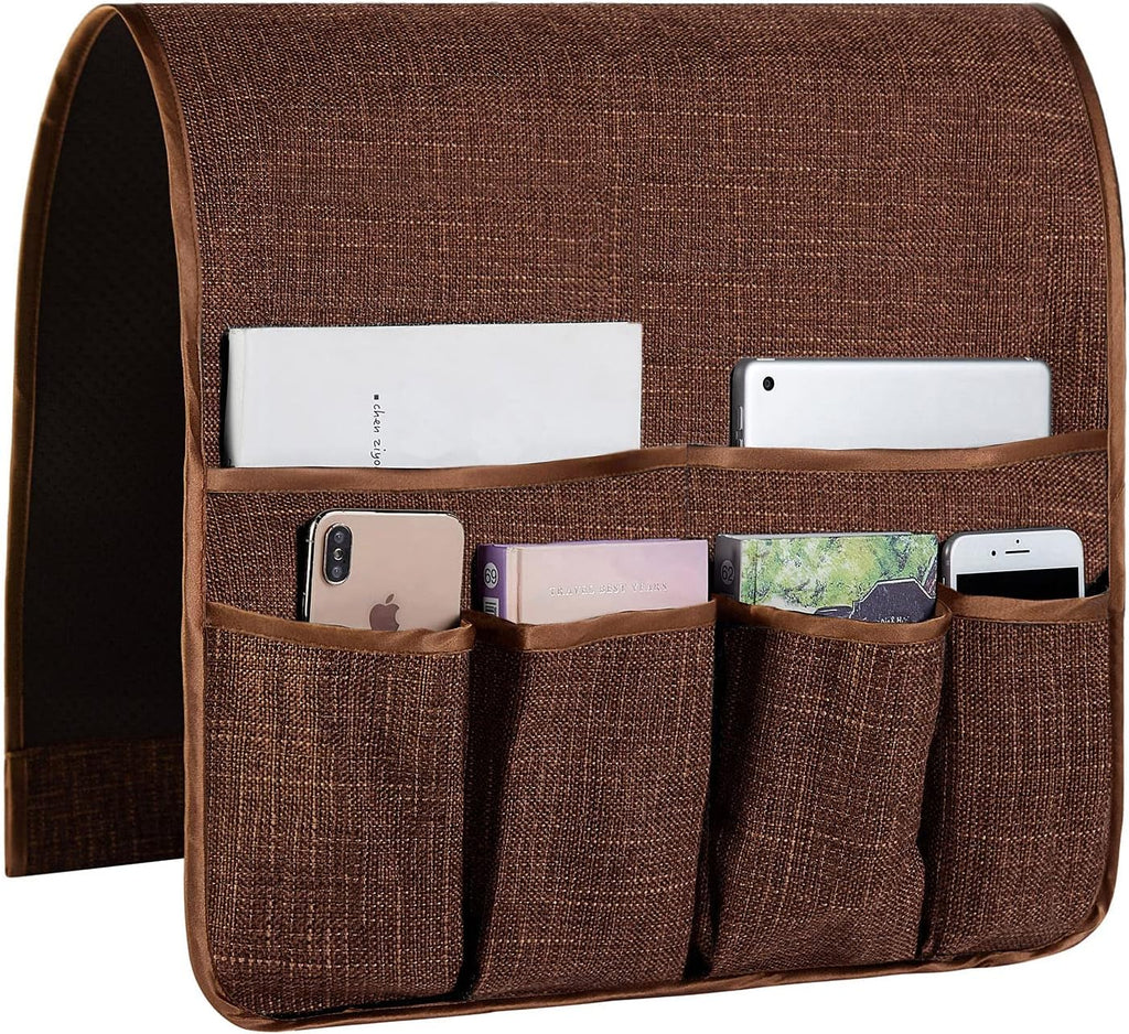 Sofa Armrest Organizer Non-Slip Arm Chair Hanging Caddy Remote Control