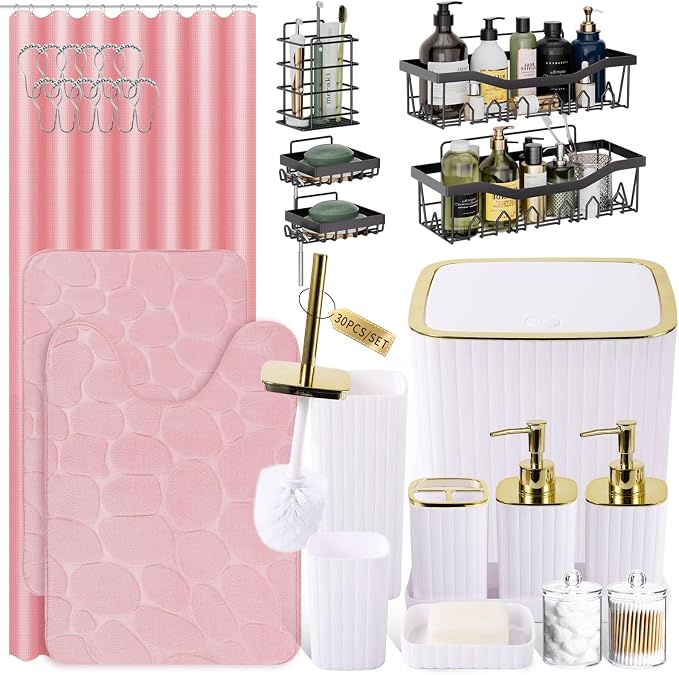 Bathroom Accessories Set by BetterbathroomwithXLHOME