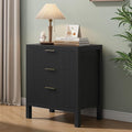 3 Drawer Dresser, Modern Wood Storage Chest of Drawers Organizer by LSKTGA