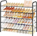 Hoctieon 5 Tier Mesh Style Shoe Rack, Entryway Shoe Shelf, Shoe Storage by Hoctieon