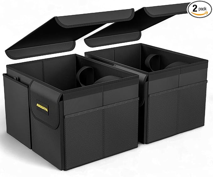 MIKKUPPA Car Trunk Organizer - 35L Collapsible Trunk Organizer by MIKKUPPA