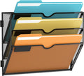 SUPEASY Wall File Organizer Mesh Office Mail Holder, Hanging Wall Organizer by SUPEASY