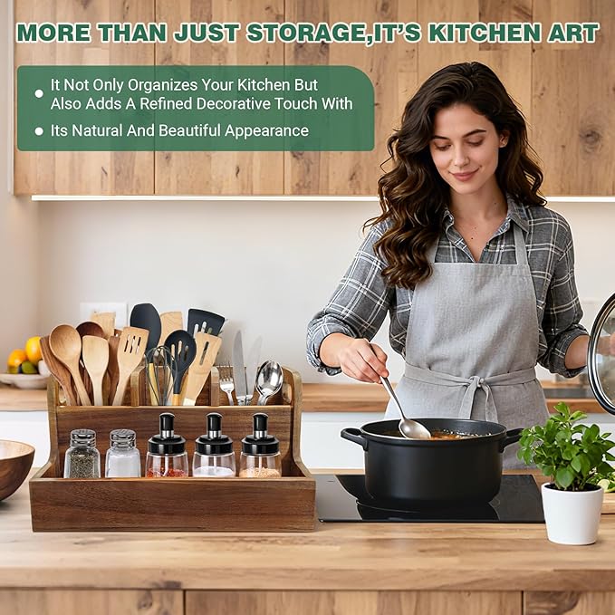 Kitchen Utensil Holder for Countertop - Image 7