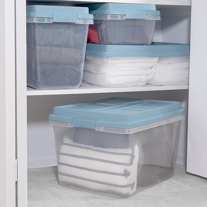 Hefty HI-RISE 32 Qt Stackable Storage Bins - Image 11