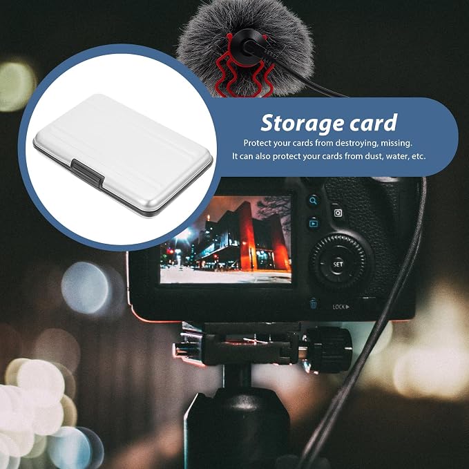 COHEALI Delicate Memory Card Case Box Portable Storage Holder - Image 3