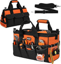 Heavy Duty Tool Bag 15-Inch, 16-Pocket Portable Soft Tool Box Organizer Storage by UUP