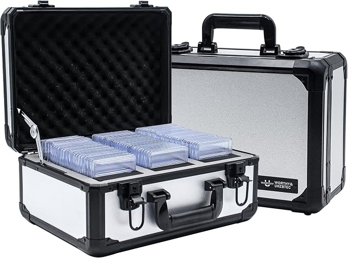 Graded Card Storage Box; Durable Sports, PSA Card Storage Case- Trading Card by UHZBTEC