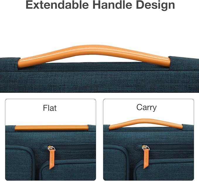 MOSISO 360 Protective Laptop Case 14 inch, 14 inch Laptop Sleeve Compatible - Image 5