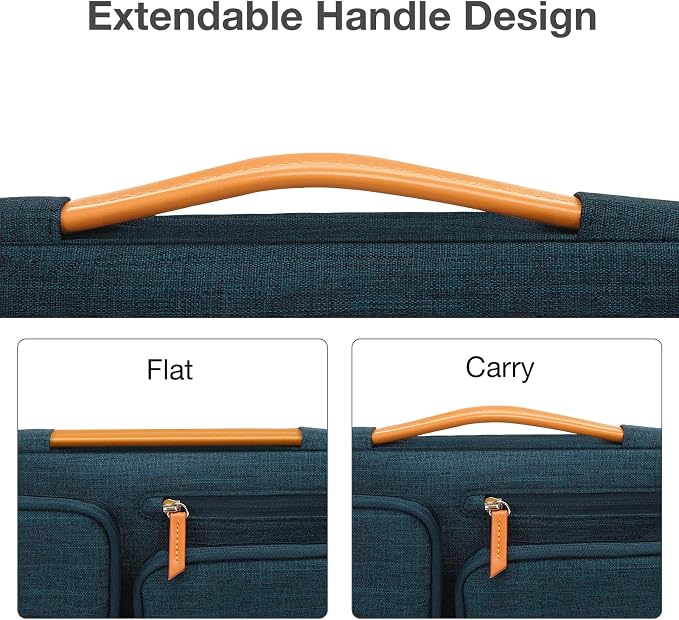 MOSISO 360 Protective Laptop Case 13.3 inch, 13-13.3 inch Laptop Sleeve - Image 5