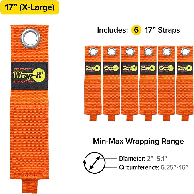 Heavy-Duty Wrap-It Storage Straps - Image 4