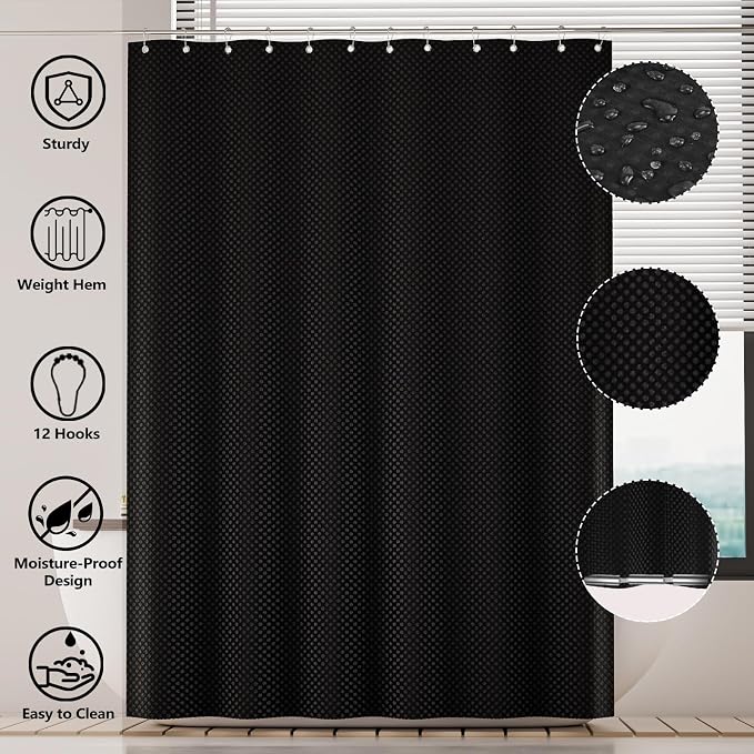 Bathroom Set - 25PC Black Bathroom Set - Image 9