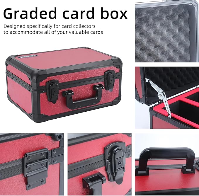 Graded Card Storage Box; Durable Sports, PSA Card Storage Case- Trading Card - Image 3