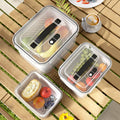 Fruit Storage Containers for Fridge with vent holes and
