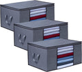 VENO 3 Pack Oversize Clothes Storage Bag Organizer by Veno