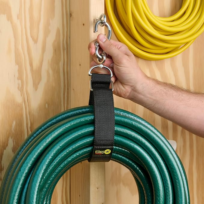 Hook 'n Hang Wrap-It Storage Straps - Image 3