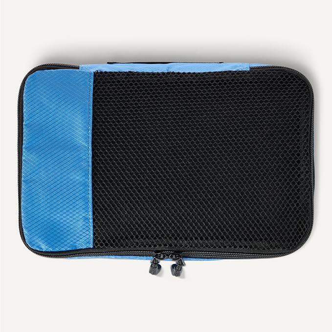 Amazon Essentials 4-Piece Packing Cubes Travel Accessories Set, Luggage - Image 5