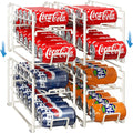 Simple Houseware Soda Can Organizer Stackable Rack Dispenser by SimpleHouseware