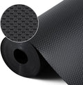Black Shelf Liners for Kitchen Cabinets Non Adhesive Drawer Liner for Bathroom by StaHom
