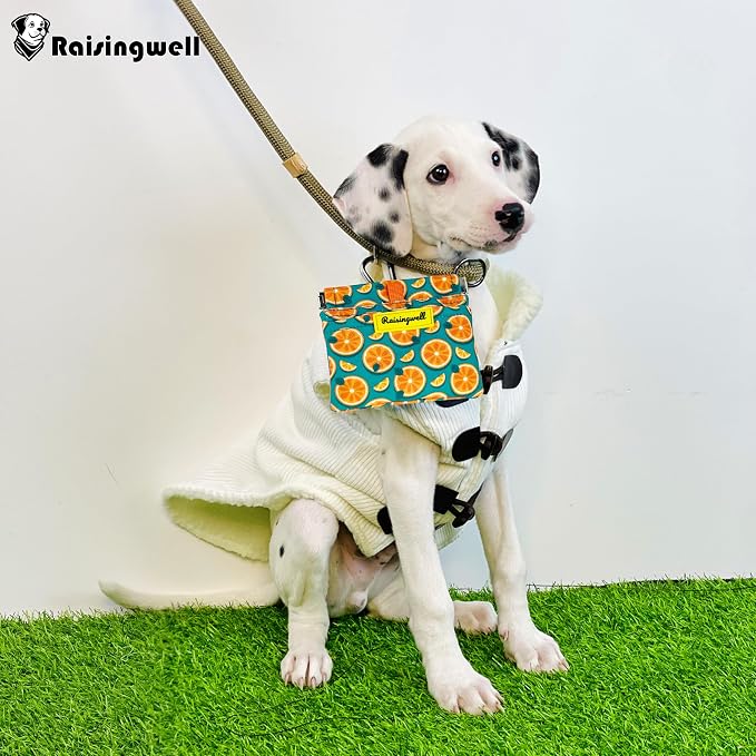 Dog Treat Pouch, Cotton Pocket Sized Training Holder, Hand Free Walking Funny - Image 5