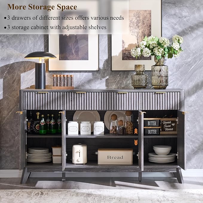 OKD Fluted Storage Cabinet - Image 4