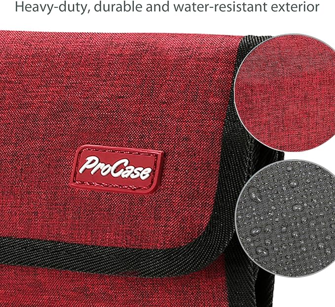 ProCase Electronic Organizer Cord Pouch, Travel Cable Charger Phone Accessories - Image 4