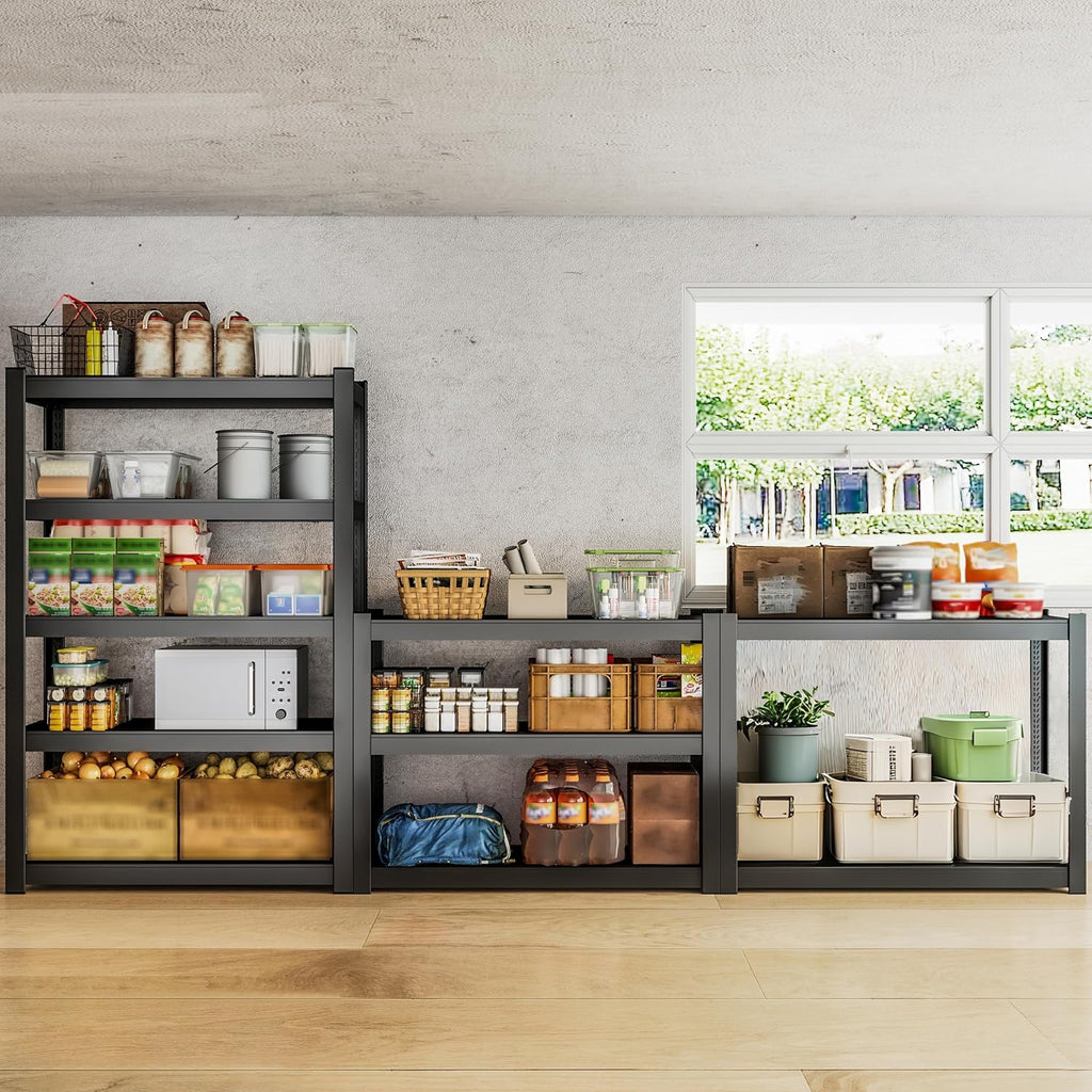 Metal Garage Storage Shelves Heavy Duty Shelving Unit 3 Tier Steel