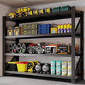 78.8" W Storage Shelves 7000lbs Garage Metal Shelving Heavy Duty Garage Shelves by BYNSOE