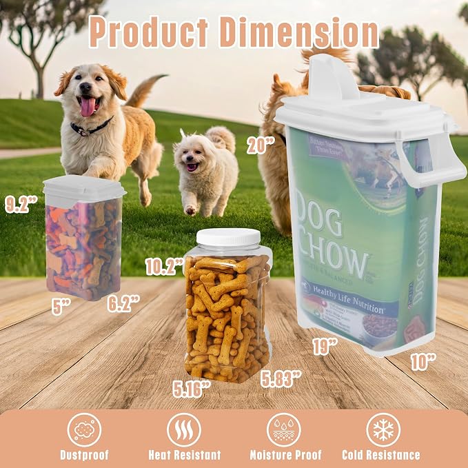 Buddeez Pet Food Storage Solution - 32QT - Image 6