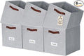 DECOMOMO Storage Cubes, Fabric Organizer Bins by DECOMOMO