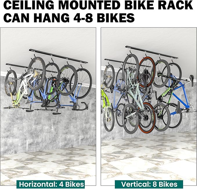 EVERHANGER Ceiling Bike Storage Racks - Image 5