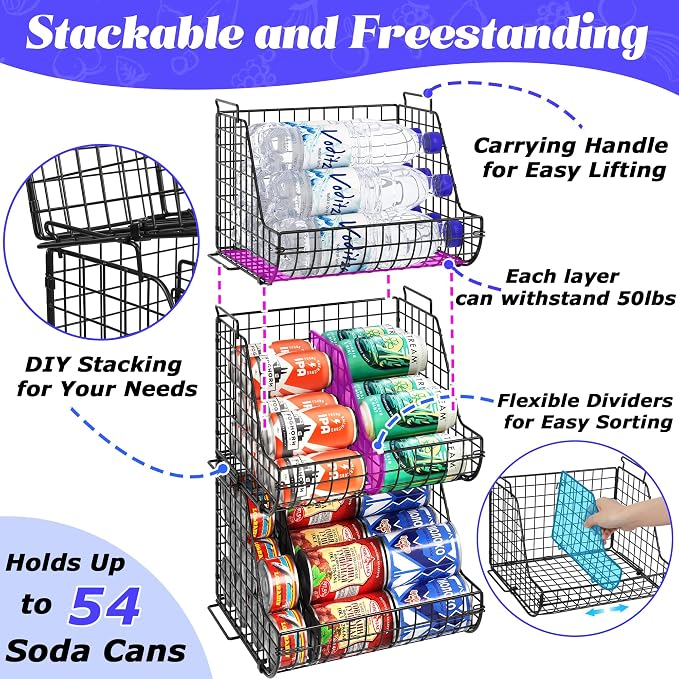 Stacking Can Dispensers 3 Tier - Image 3