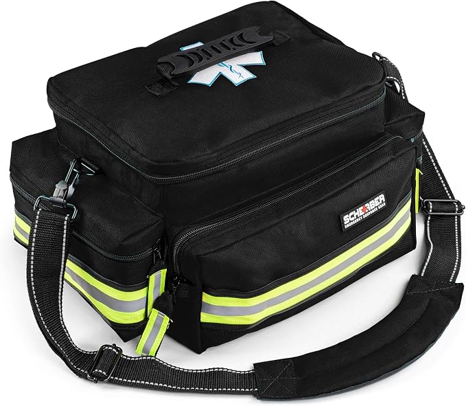 Scherber First Responder Fully-Stocked Professional Essentials EMT/EMS Trauma - Image 2