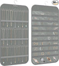 Hanging Jewelry Organizer Storage, 40 Pockets 36 Hooks Necklace Earring by DonYeco