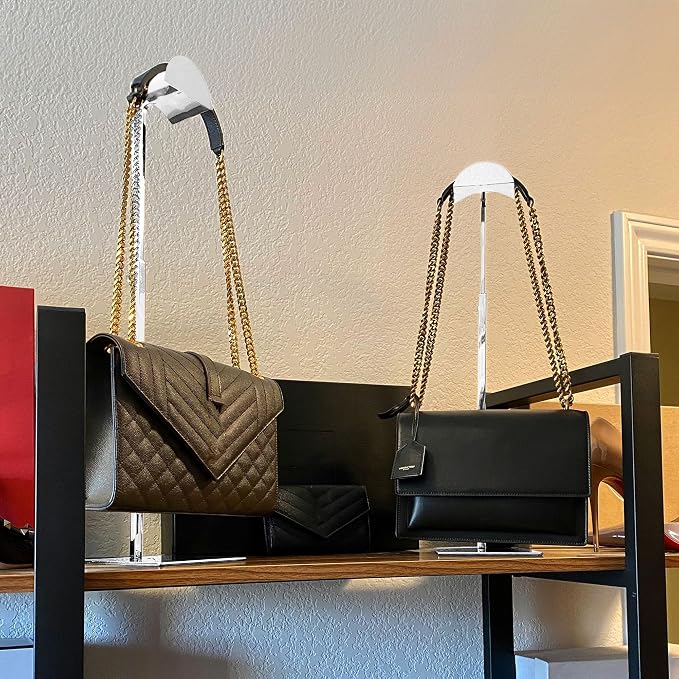 Royxen 3 Pack Handbag Rack Stainless Steel - Image 5