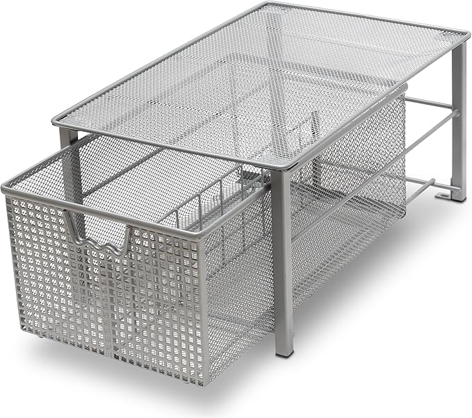 Deco Brothers Stackable Pull Out Cabinet Sliding Basket by DecoBrothers